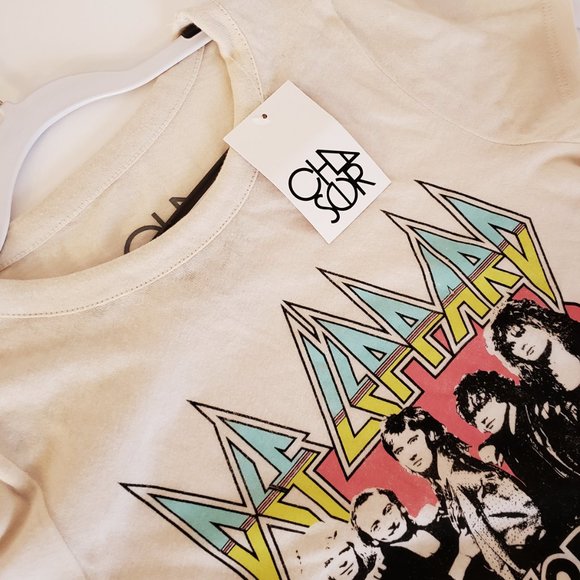 Chaser Def Leppard World Tour 87-88 Short Sleeves Tee - Picture 4 of 13